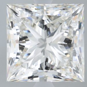 5 carat, H colour, VS1 clarity, Princess shape, Lab Grown Diamond.