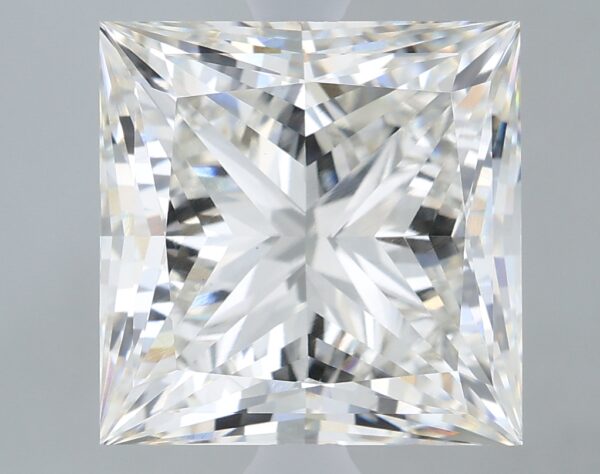 5 carat, H colour, VS1 clarity, Princess shape, Lab Grown Diamond.