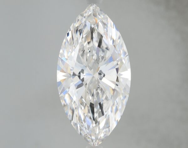 5.33 carat, F colour, VS1 clarity, Marquise shape, Lab Grown Diamond.