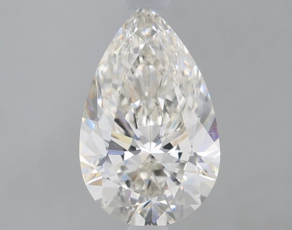 1.83 carat, G colour, VS1 clarity, Pear shape, Lab Grown Diamond.