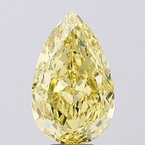 7.55 carat,  colour, VS1 clarity, Pear shape, Lab Grown Diamond.