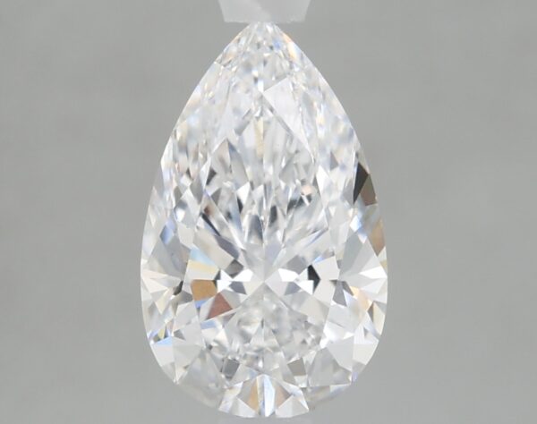 1.11 carat, D colour, VS1 clarity, Pear shape, Lab Grown Diamond.