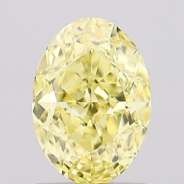1.12 carat,  colour, VS2 clarity, Oval shape, Lab Grown Diamond.