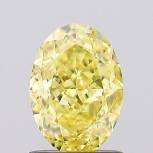 1.27 carat,  colour, VS2 clarity, Oval shape, Lab Grown Diamond.