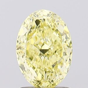 1.6 carat,  colour, VS1 clarity, Oval shape, Lab Grown Diamond.