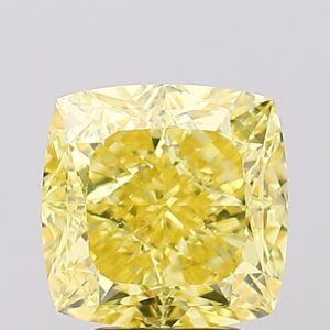 4.58 carat,  colour, VS2 clarity, Square Cushion shape, Lab Grown Diamond.