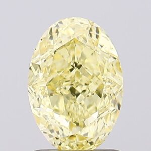 1.59 carat,  colour, VS1 clarity, Oval shape, Lab Grown Diamond.