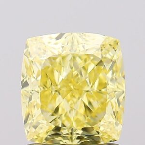 1.59 carat,  colour, VS1 clarity, Cushion shape, Lab Grown Diamond.