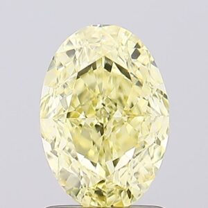 1.51 carat,  colour, VS1 clarity, Oval shape, Lab Grown Diamond.