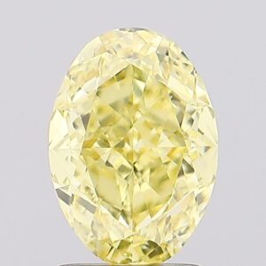 2.1 carat,  colour, VVS2 clarity, Oval shape, Lab Grown Diamond.