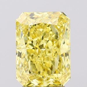 3.52 carat,  colour, SI1 clarity, Radiant shape, Lab Grown Diamond.