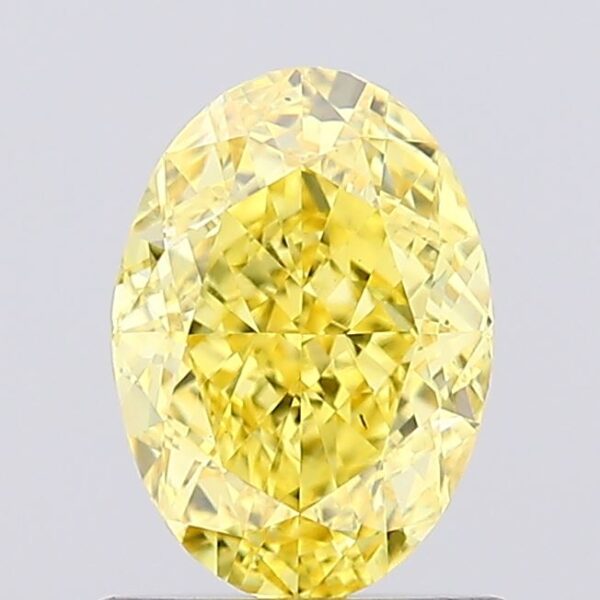 1.1 carat,  colour, VS2 clarity, Oval shape, Lab Grown Diamond.