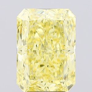 5.08 carat,  colour, VS2 clarity, Radiant shape, Lab Grown Diamond.