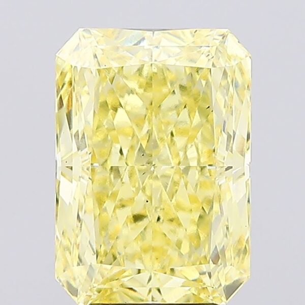 5.08 carat,  colour, VS2 clarity, Radiant shape, Lab Grown Diamond.
