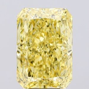 7.59 carat,  colour, VS1 clarity, Radiant shape, Lab Grown Diamond.