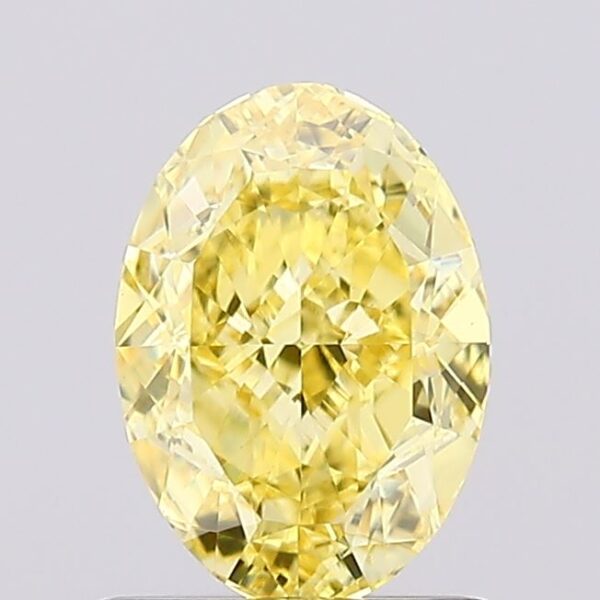 1.04 carat,  colour, VVS2 clarity, Oval shape, Lab Grown Diamond.