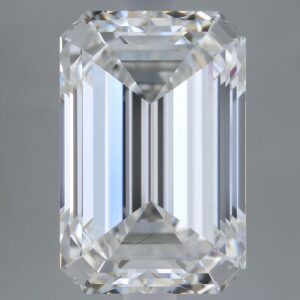 3.71 carat, E colour, VS1 clarity, Emerald shape, Lab Grown Diamond.