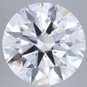 5.06 carat, F colour, VS1 clarity, Round shape, Lab Grown Diamond.
