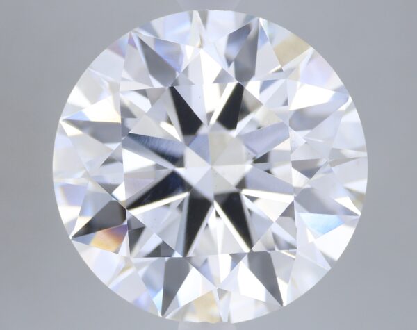 5.06 carat, F colour, VS1 clarity, Round shape, Lab Grown Diamond.