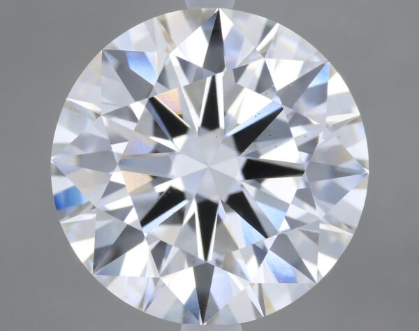 5.42 carat, E colour, VS2 clarity, Round shape, Lab Grown Diamond.