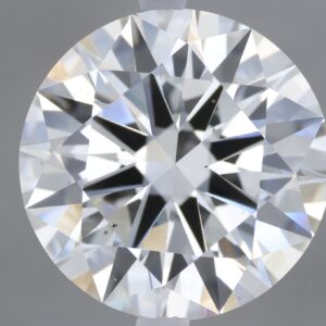 6.05 carat, H colour, VS2 clarity, Round shape, Lab Grown Diamond.