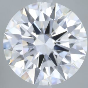 5.6 carat, F colour, VS1 clarity, Round shape, Lab Grown Diamond.