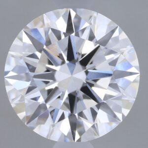 1.21 carat, D colour, VVS1 clarity, Round shape, Lab Grown Diamond.