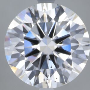 3.84 carat, E colour, SI1 clarity, Round shape, Lab Grown Diamond.