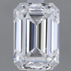 1.11 carat, E colour, VVS2 clarity, Emerald shape, Lab Grown Diamond.