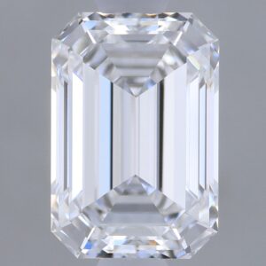 1.09 carat, D colour, IF clarity, Emerald shape, Lab Grown Diamond.