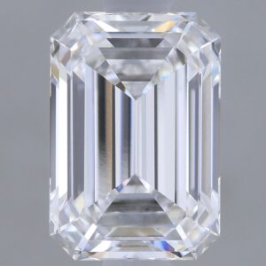 1.06 carat, D colour, IF clarity, Emerald shape, Lab Grown Diamond.