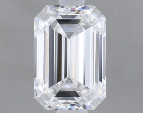 1.11 carat, E colour, VVS2 clarity, Emerald shape, Lab Grown Diamond.