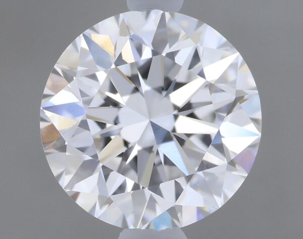 1.14 carat, D colour, VVS2 clarity, Round shape, Lab Grown Diamond.