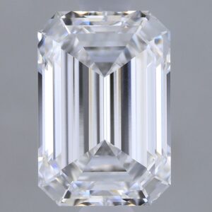 1.09 carat, D colour, VVS2 clarity, Emerald shape, Lab Grown Diamond.