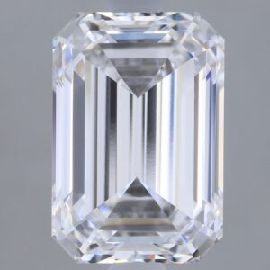 2.1 carat, D colour, VVS2 clarity, Emerald shape, Lab Grown Diamond.