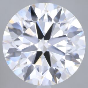 5.1 carat, F colour, VS1 clarity, Round shape, Lab Grown Diamond.