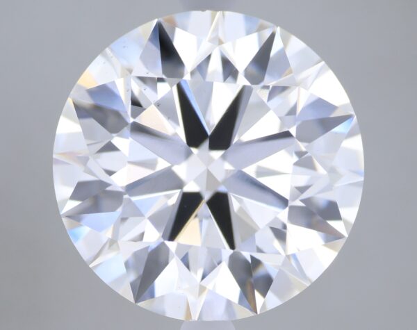 5.1 carat, F colour, VS1 clarity, Round shape, Lab Grown Diamond.