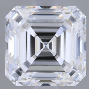 1.61 carat, D colour, VS1 clarity, Asscher shape, Lab Grown Diamond.