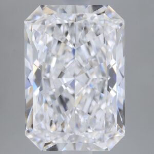 3.11 carat, D colour, VS1 clarity, Radiant shape, Lab Grown Diamond.