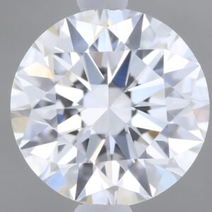 1.07 carat, D colour, VVS2 clarity, Round shape, Lab Grown Diamond.