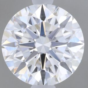 1.04 carat, E colour, VVS2 clarity, Round shape, Lab Grown Diamond.