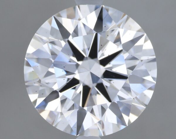 3.07 carat, D colour, SI1 clarity, Round shape, Lab Grown Diamond.