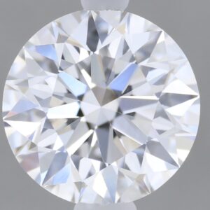 1.26 carat, D colour, VVS2 clarity, Round shape, Lab Grown Diamond.