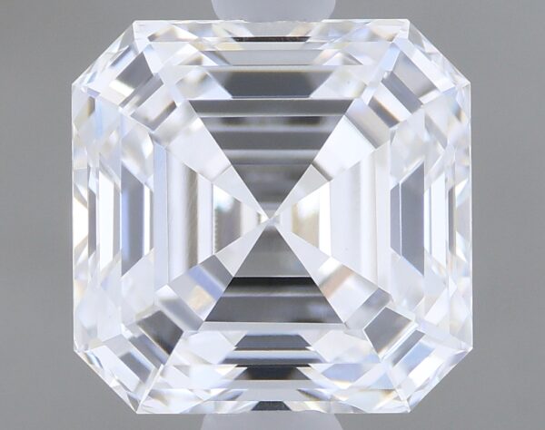 1.04 carat, E colour, VVS2 clarity, Asscher shape, Lab Grown Diamond.