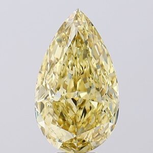 10.13 carat,  colour, VS1 clarity, Pear shape, Lab Grown Diamond.