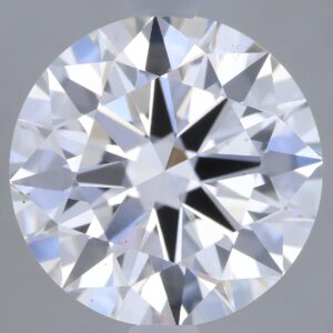 2.61 carat, D colour, VS1 clarity, Round shape, Lab Grown Diamond.