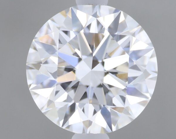 1.24 carat, D colour, VVS2 clarity, Round shape, Lab Grown Diamond.