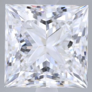 3.1 carat, E colour, VS1 clarity, Princess shape, Lab Grown Diamond.