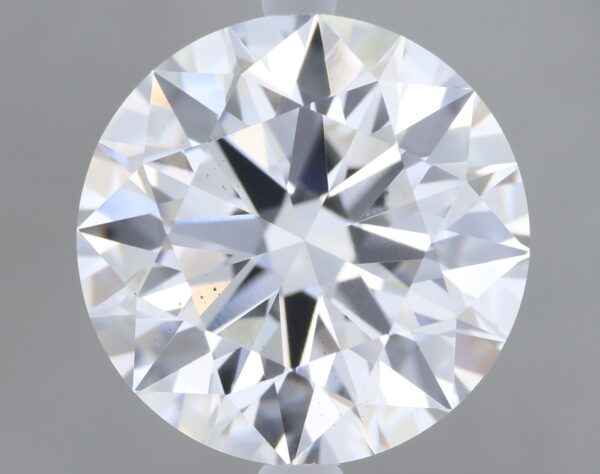 4.13 carat, E colour, VS2 clarity, Round shape, Lab Grown Diamond.