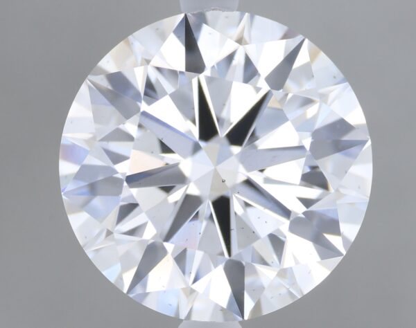 3.1 carat, D colour, VS2 clarity, Round shape, Lab Grown Diamond.